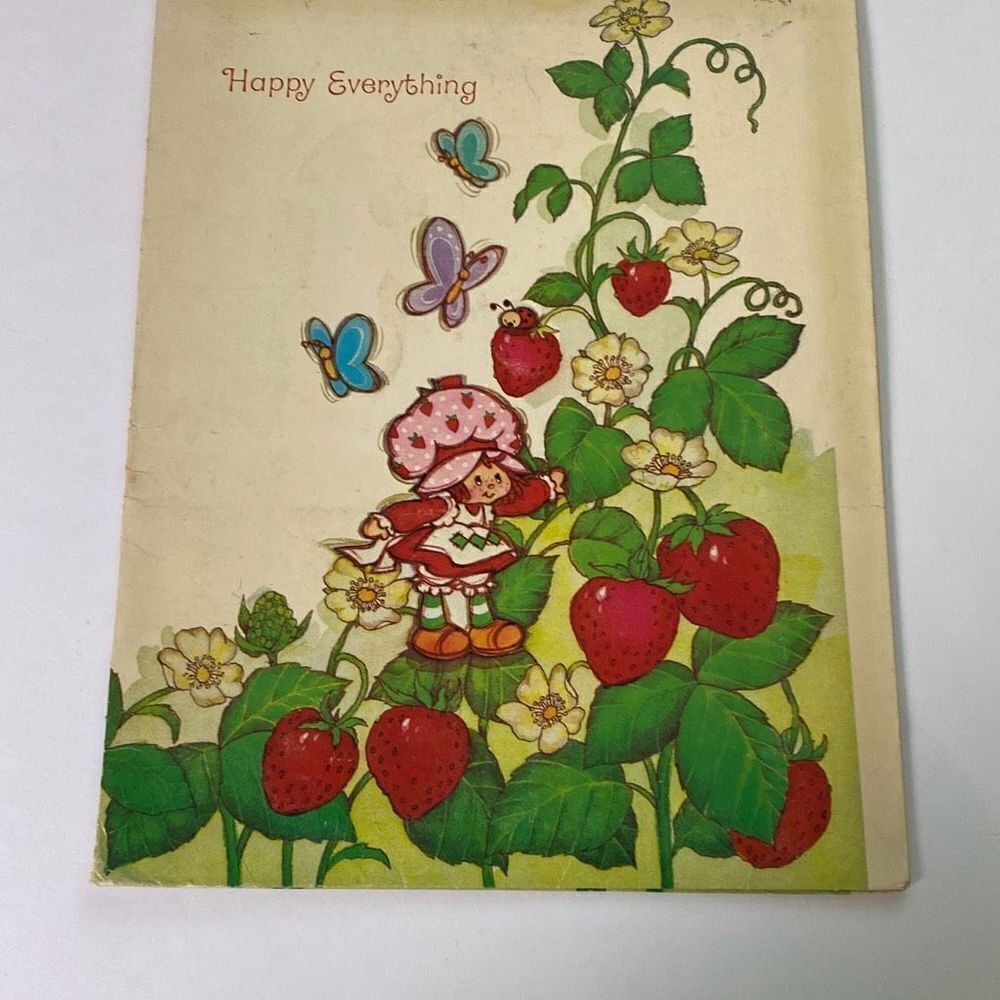 Lot of 6 Strawberry Shortcake pocket folders 1980 St Regis - Picture 5 of 16